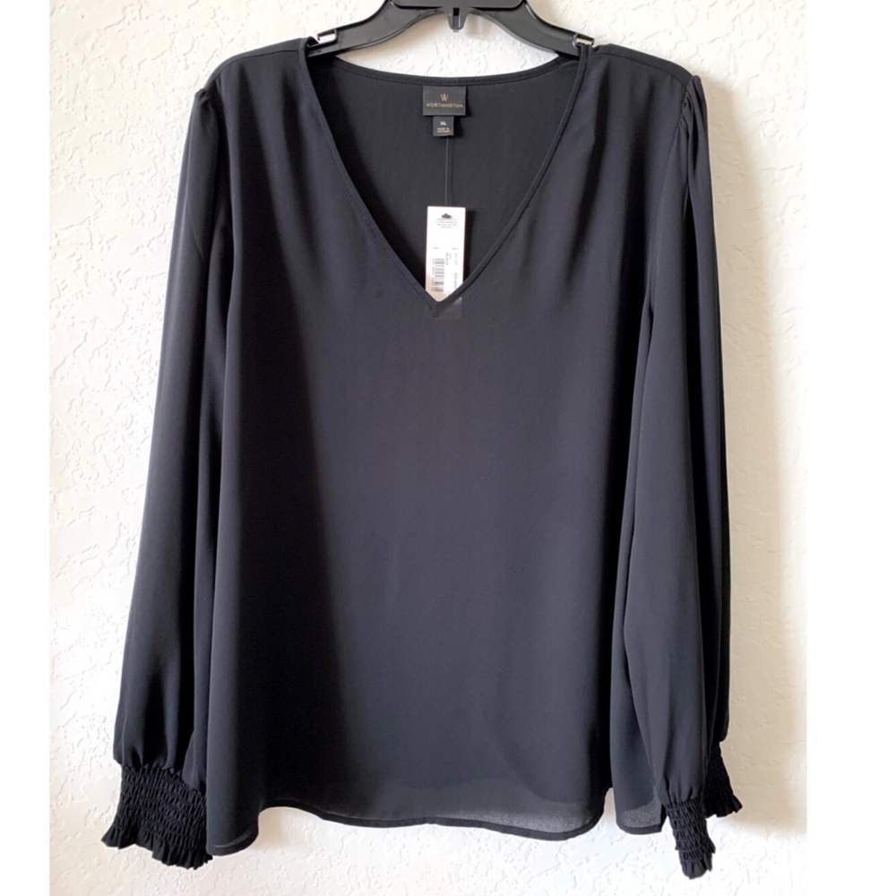 Long sleeve blouse